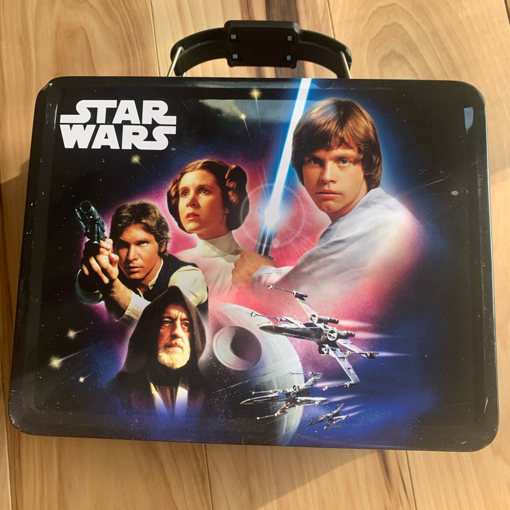 Star Wars Vintage Classic Lunch Box Metal Tin